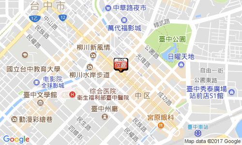 400 台中市中区台湾大道一段321号(原中区中正路181号)